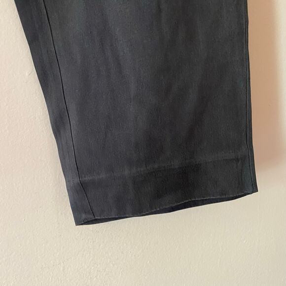 theory Navy Blue 100% Silk Trouser Pants Lightweight Minimalist Women size Small - Picture 5 of 10